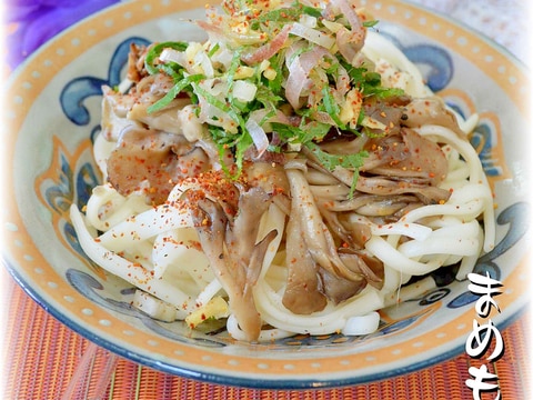 お鍋1つでラクチン☆舞茸たっぷり素麺